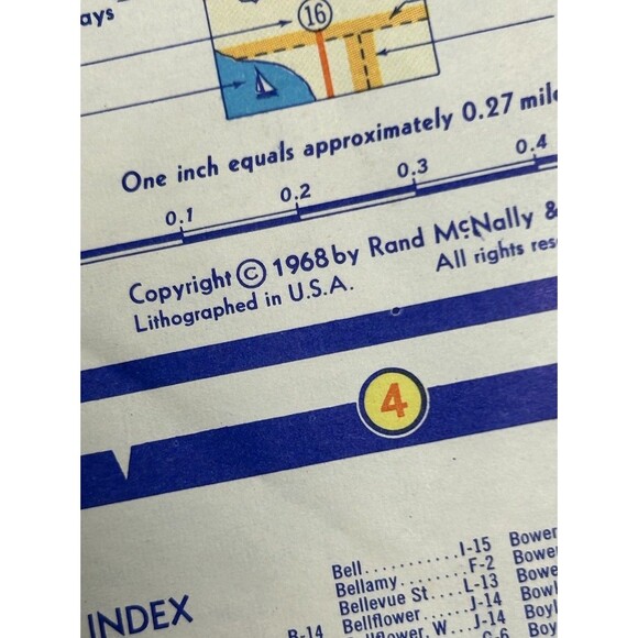 Lot Of 4 Vintage 1960s-70s  New England Road Maps Gulf Sunoco Midas Maine Boston - Picture 11 of 11